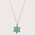 Michal Negrin Swarovski Crystals Star Of David Necklace