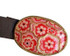 Iris Designs Pink Patterns Belt Buckle