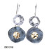 Dganit Hen GF on OX Silver Earrings