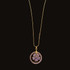 Michal Negrin Flower Dream Catcher Purple Necklace