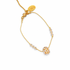 Michal Negrin Charm White Best Friend Bracelet
