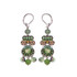 Ayala Bar Green Moonlight French Wire Earrings