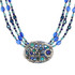 Michal Golan Cerulean Twinkle Star Triple Beaded Necklace