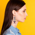 Ayala Bar Fallen in Love Deep Purple Earrings