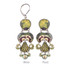 Ayala Bar Catch Me If You Can Green Meadow Earrings