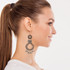 Ayala Bar Lovely Mosaic Metal Roots Earrings