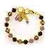 Mariana Must Have Cluster Bracelet in Amethyst