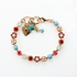 Mariana Petite Cluster and Flower Bracelet in Happiness