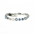 Mariana Petite Rosette Bracelet in Blue Morpho