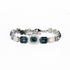 Mariana Emerald Cut Bracelet in Blue Morpho