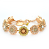 Mariana Extra Luxurious Rosette Bracelet in Peace