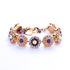 Mariana Extra Luxurious Rosette Bracelet in Romance