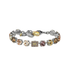 Mariana Must Have Cluster and Pave Bracelet in Meadow Brown