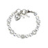 Mariana Must Have Flower Bracelet in Clear Rhodium