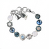 Mariana Lovable Ornate Bracelet in Blue Morpho