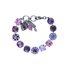 Mariana Lovable Cluster Elements Bracelet in Wildberry