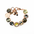 Mariana Extra Luxurious Cluster Bracelet in Painted Lady