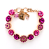 Mariana Lovable Aster Rivoli Bracelet in Fuchsia Rose