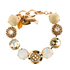 Mariana Extra Luxurious Cluster and Filigree Bracelet in Kalahari