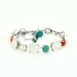 Mariana Emerald Cut and Round Bracelet in Happiness Turquoise