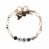 Mariana Petite Chain Bracelet in Blue Morpho