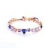 Mariana Flower Heart Bracelet in Romance