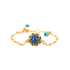 Mariana Cluster Chain Bracelet in Chamomile