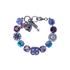 Mariana Lovable Clover Bracelet in Wildberry