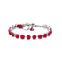 Mariana Petite Bracelet in Cherry Red