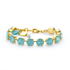 Mariana Lovable Round Bracelet in Artic Green