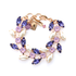 Mariana Double Marquise Row Bracelet in Romance