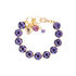 Mariana Lovable Everyday Round Bracelet Amethyst