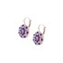 Mariana Guardian Angel Leverback Earrings in Wildberry