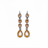 Mariana Fun Finds Round and Pear Leverback Earrings in Sun Kissed Horizon