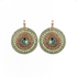 Mariana Extra Luxurious Pave Leverback Earrings in Monarch