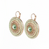 Mariana Extra Luxurious Pave Leverback Earrings in Monarch