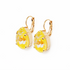 Mariana Large Pear Leverback Earrings in Sun Kissed Sunshine