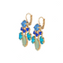 Mariana Marquise and Round Dangle Leverback Earrings in Serenity