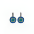 Mariana Pave Leverback Earrings in Serenity