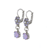 Mariana Flower Dangle Leverback Earrings Romance