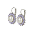 Mariana Extra Luxurious Flower Leverback Earrings in Romance