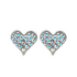 Mariana Embellished Heart Post Earrings