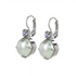 Mariana Extra Luxurious Double Stone Leverback Earrings in Romance