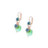 Mariana Petite Flower Dangle Leverback Earrings in Chamomile