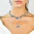 Mariana Petite Leaf Necklace in Serenity