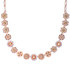 Mariana Extra Luxurious Rosette Necklace in Chai