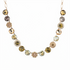 Mariana Extra Luxurious Cluster Necklace in Meadow Brown
