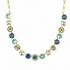 Mariana Extra Luxuirous Cluster Necklace in Night Sky