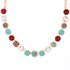 Mariana Extra Luxurious Cluster Necklace in Happiness Turquoise