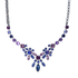 Mariana Must Have Round and Marquise Necklace in Wildberry